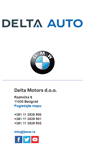 Mobile Screenshot of deltaauto.rs